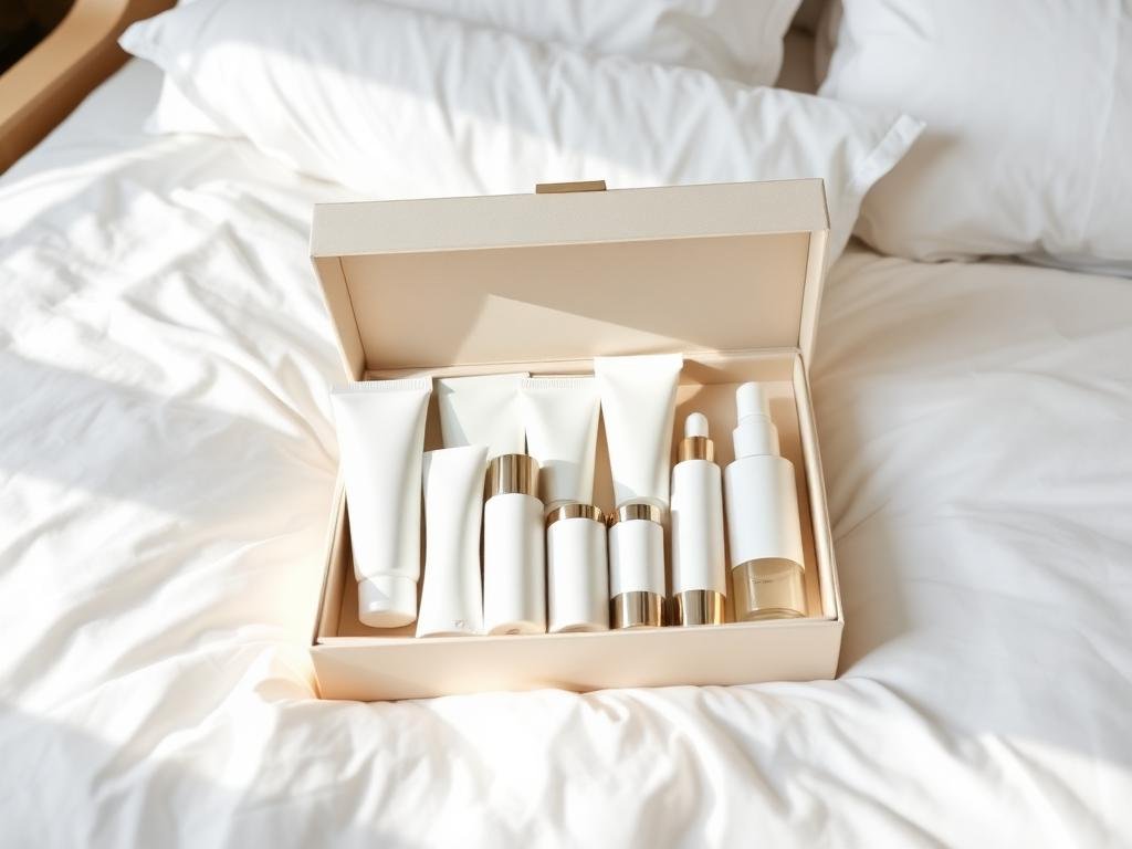 Box premium avec kits d'accueil hôtelier