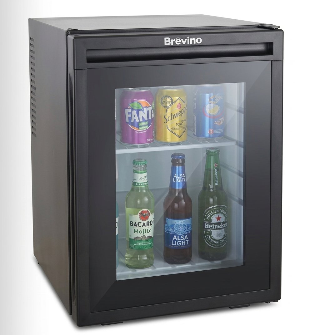 Minibar hôtelier noir